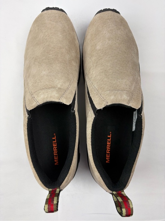 *NEW* Merrell Jungle Moc Slip On Suede Shoes Men’s 12.5 Taupe main image 11